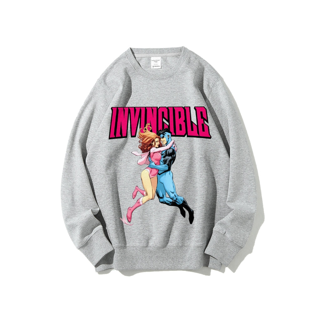 Casual Crewneck Sweatshirt Invincible