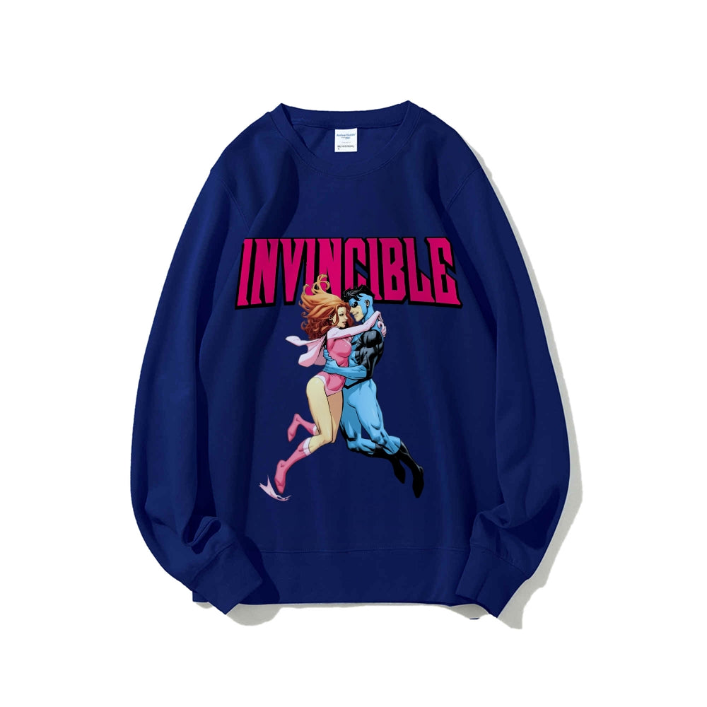 Casual Crewneck Sweatshirt Invincible
