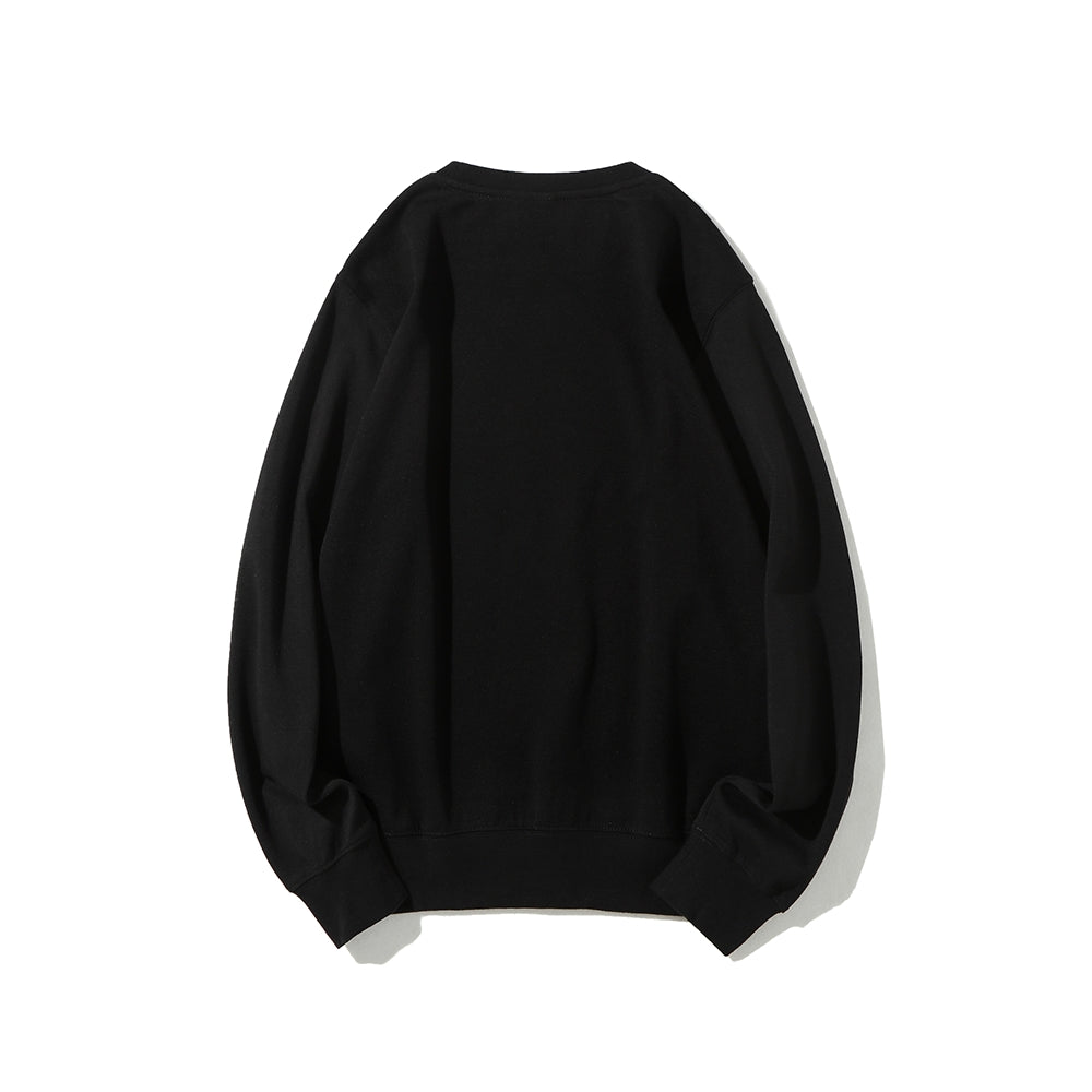 Howl's Moving Castle Embroidered Cotton Unisex Round Neck Anime Sweatshirt