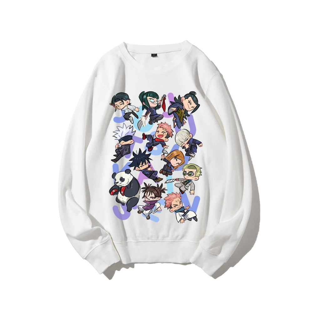 Casual Crewneck Sweatshirt Jujutsu Kaisen