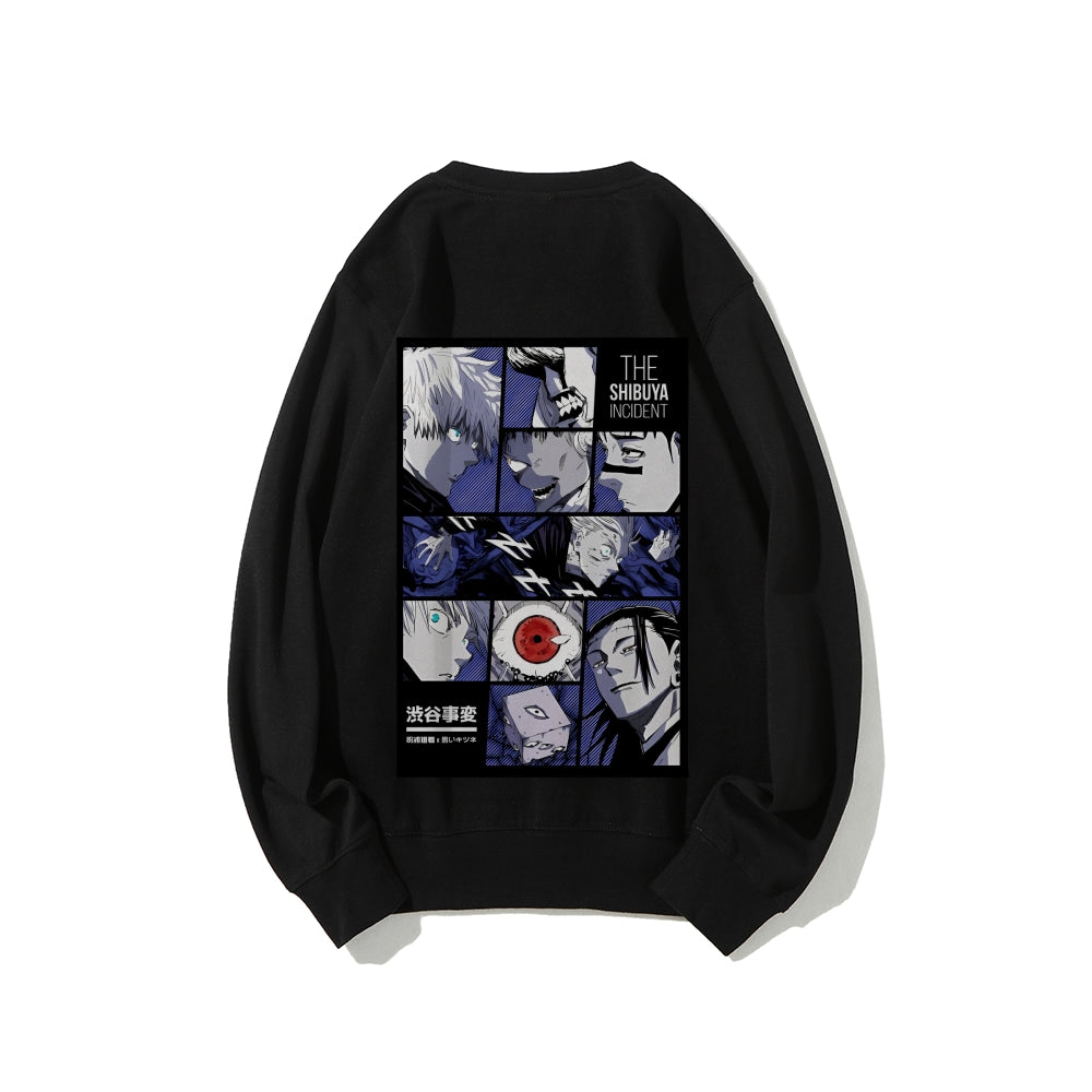 Casual Crewneck Sweatshirt Jujutsu Kaisen