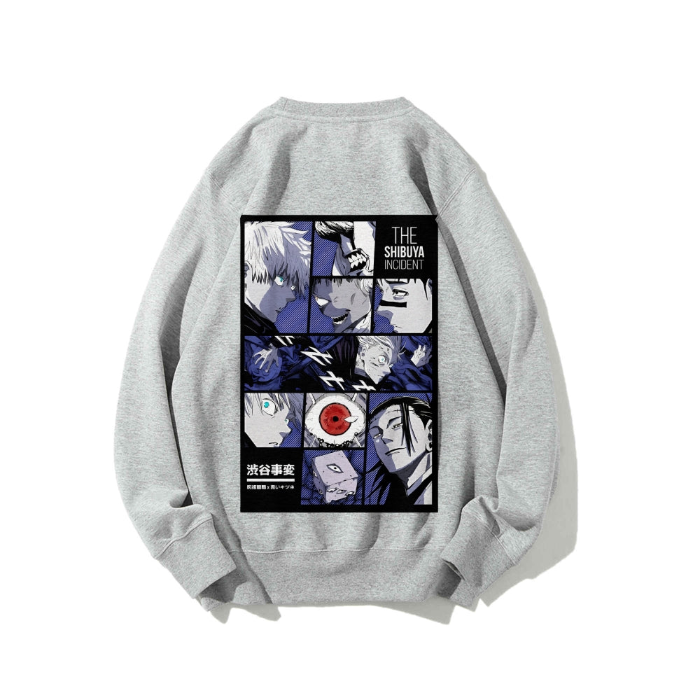 Casual Crewneck Sweatshirt Jujutsu Kaisen