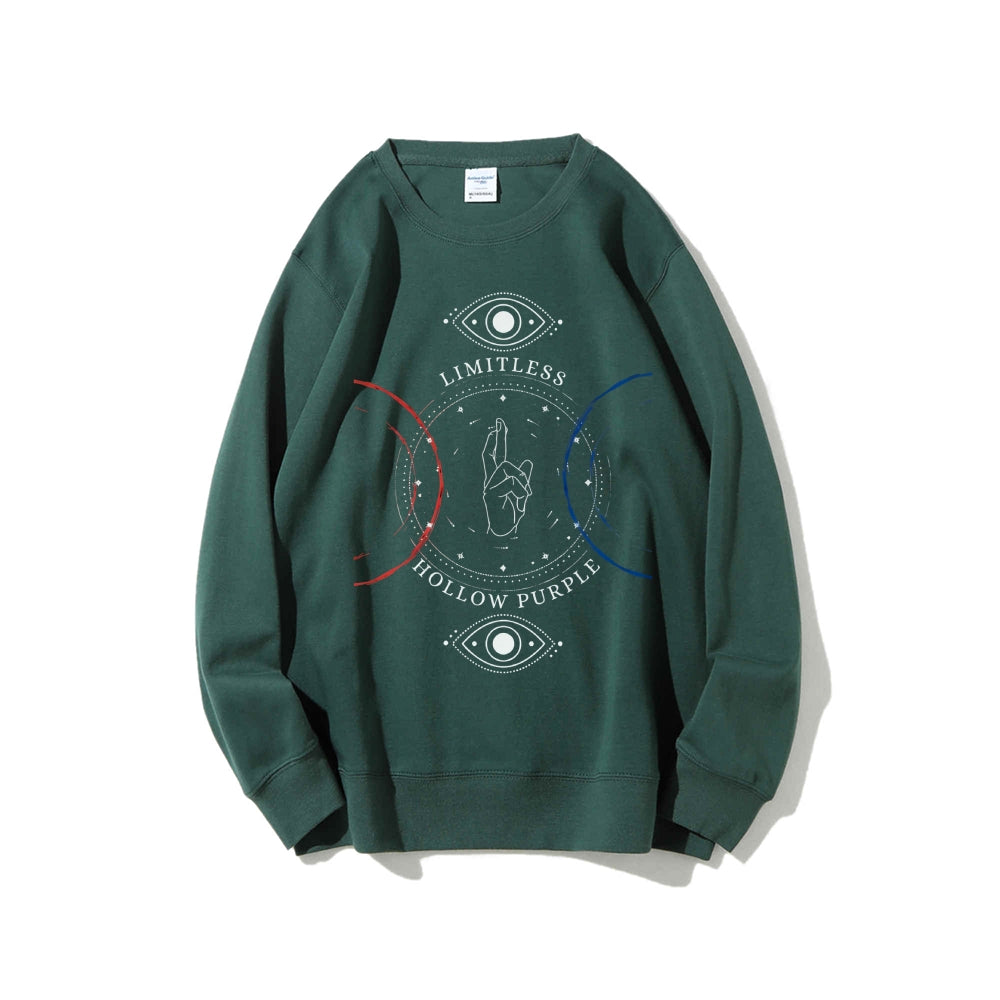 Casual Crewneck Sweatshirt Jujutsu Kaisen