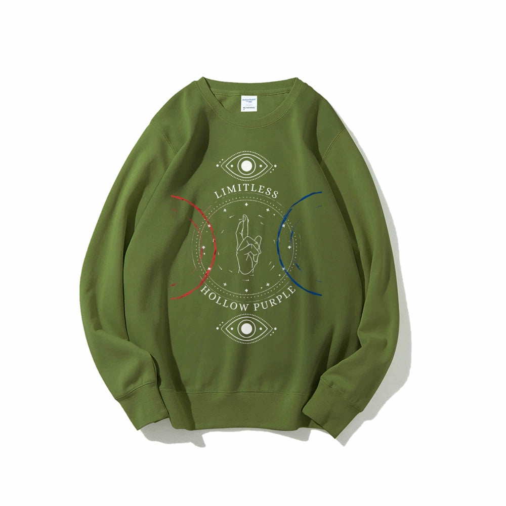 Casual Crewneck Sweatshirt Jujutsu Kaisen