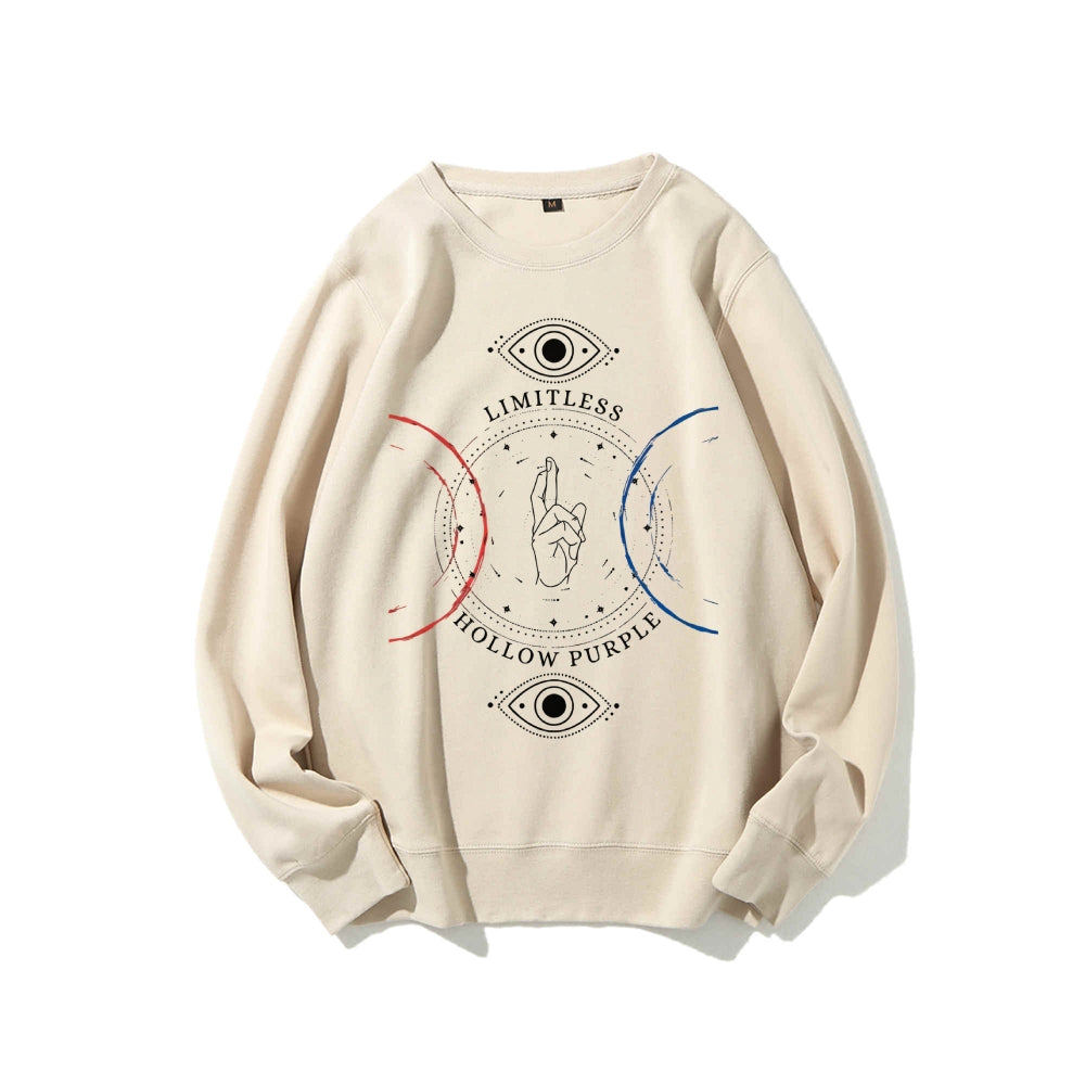 Casual Crewneck Sweatshirt Jujutsu Kaisen
