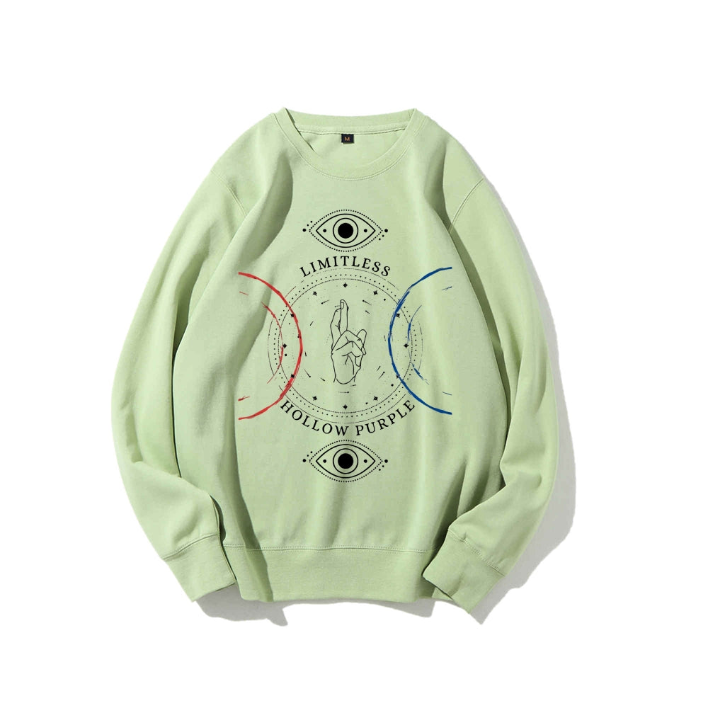 Casual Crewneck Sweatshirt Jujutsu Kaisen