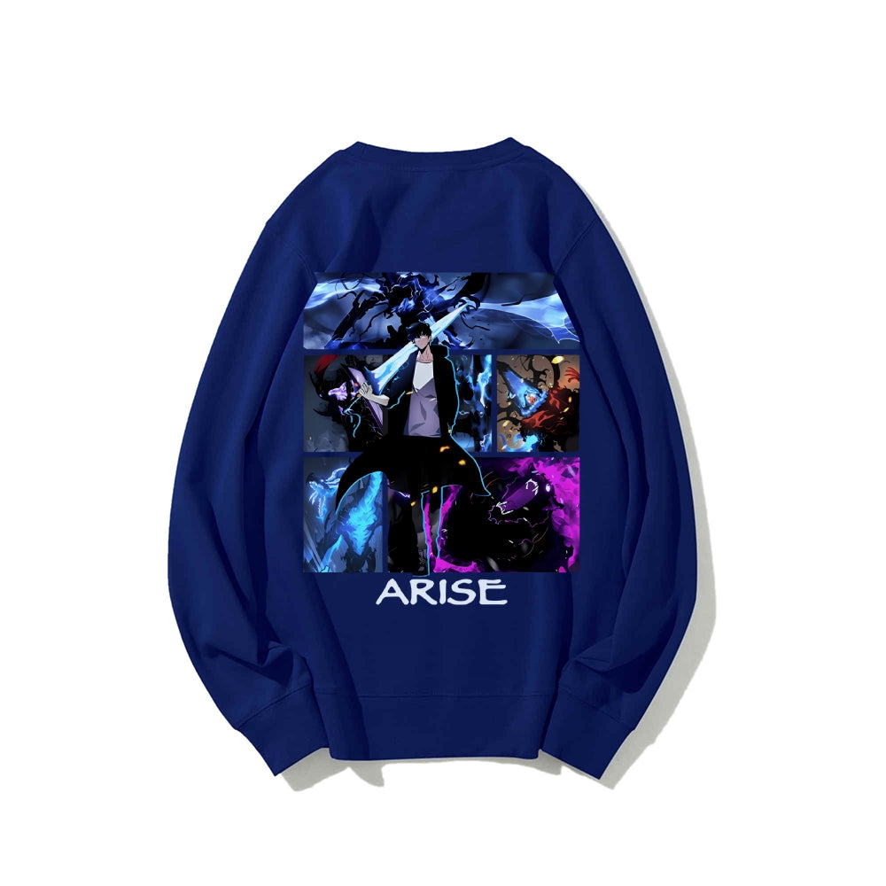 Casual Crewneck Sweatshirt SOLOLEVELING