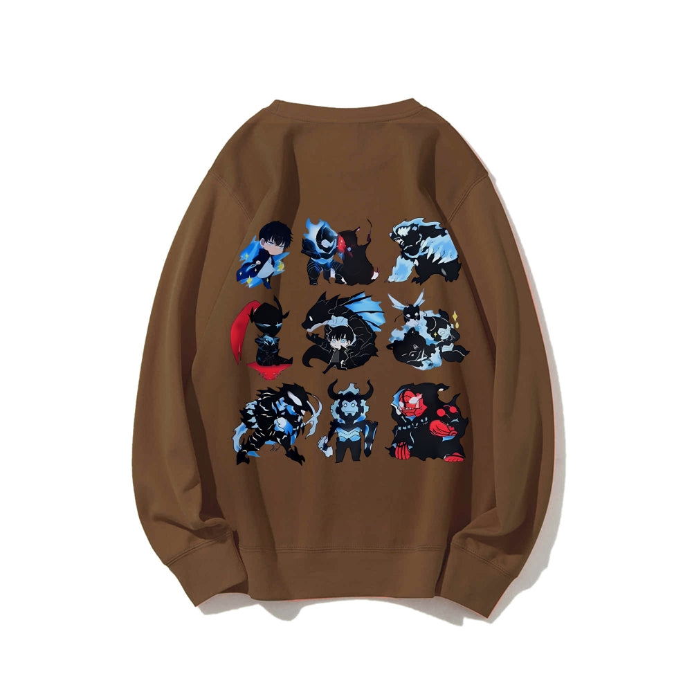 Casual Crewneck Sweatshirt SOLOLEVELING