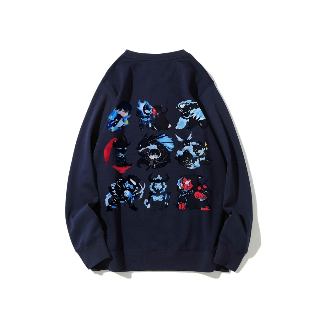 Casual Crewneck Sweatshirt SOLOLEVELING