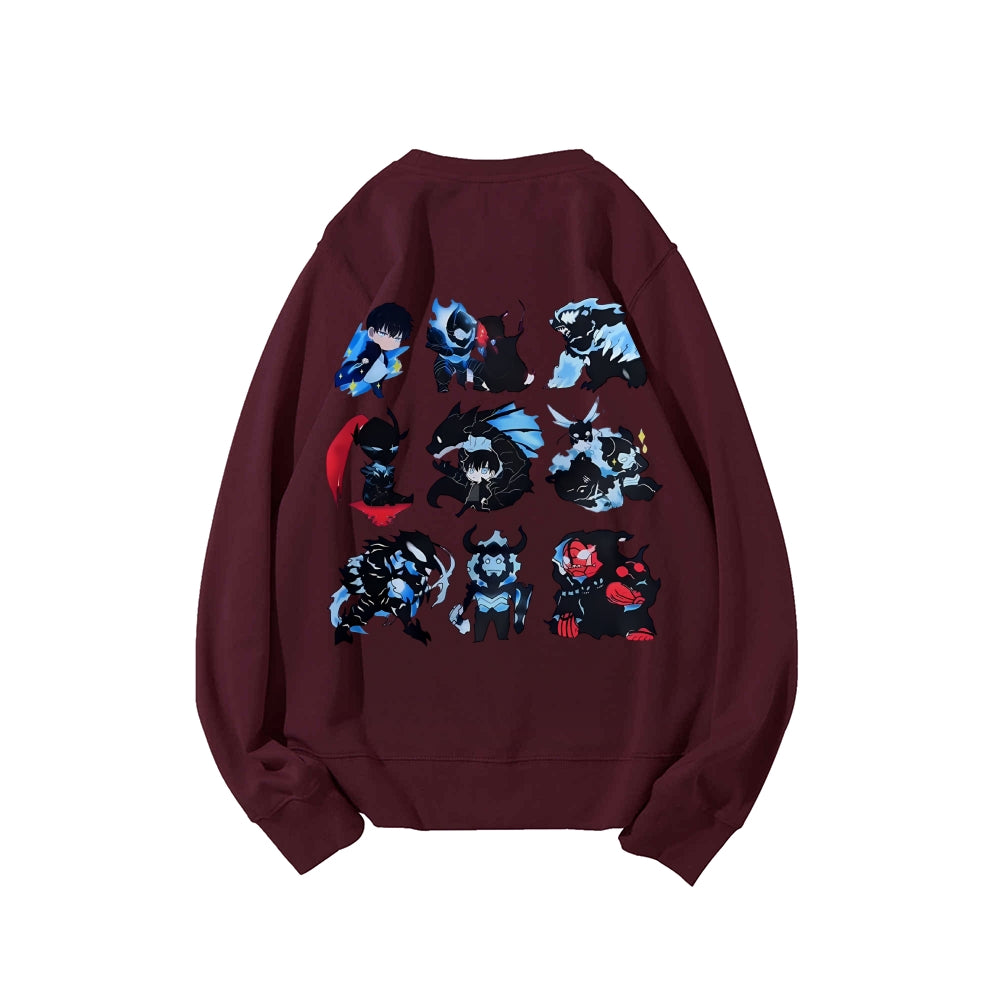 Casual Crewneck Sweatshirt SOLOLEVELING