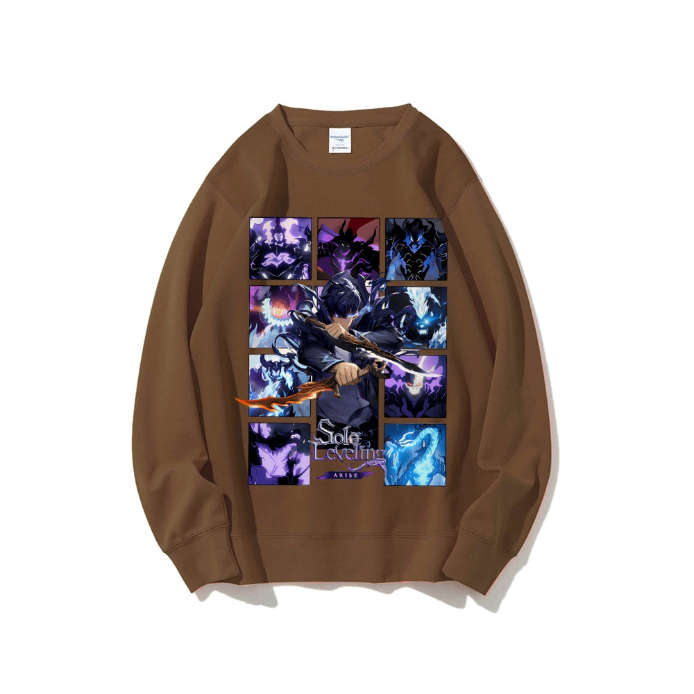Casual Crewneck Sweatshirt SOLOLEVELING