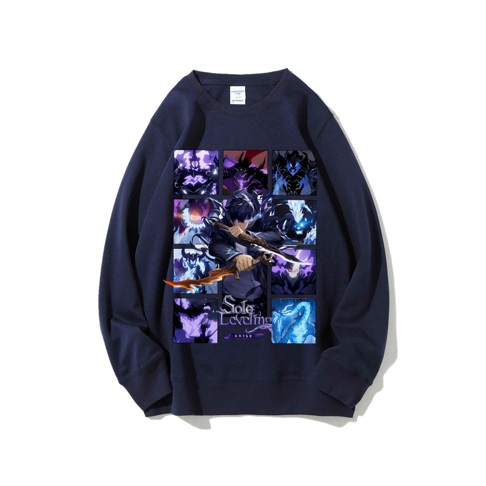 Casual Crewneck Sweatshirt SOLOLEVELING