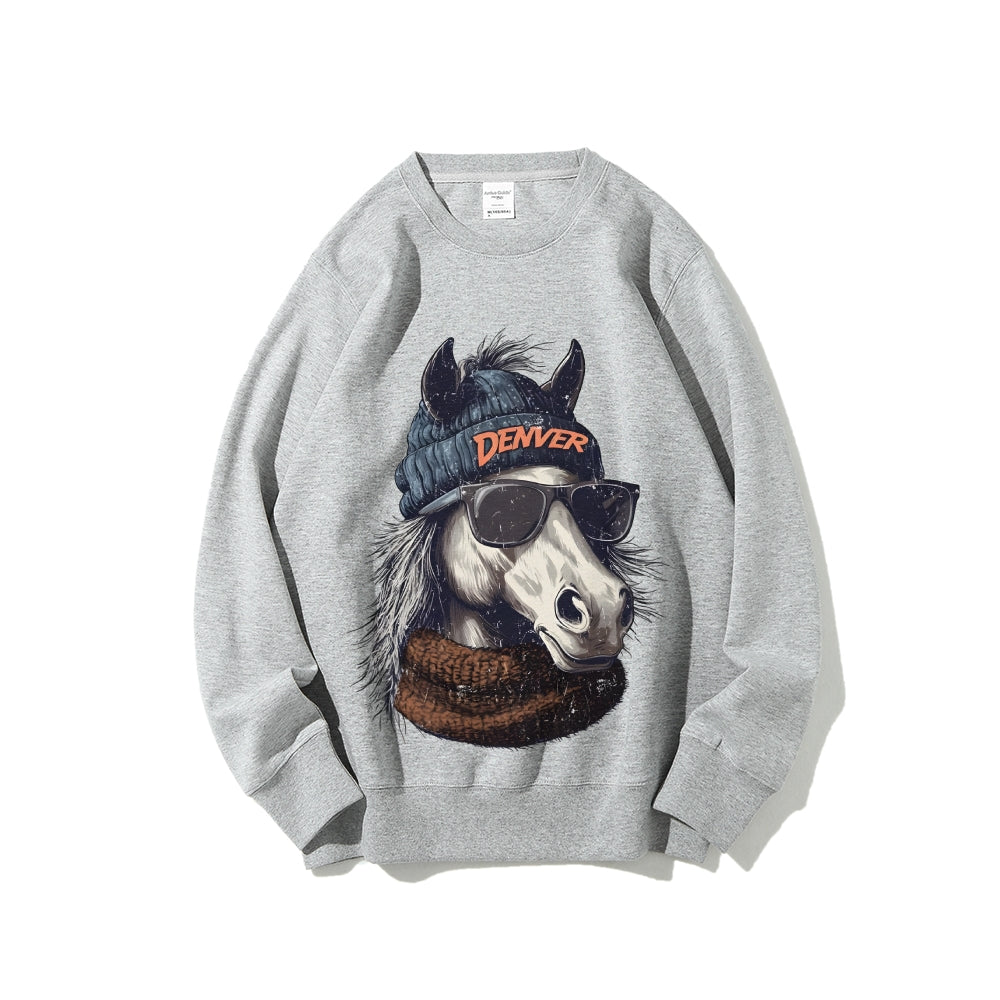 Casual Crewneck Sweatshirt DENVER