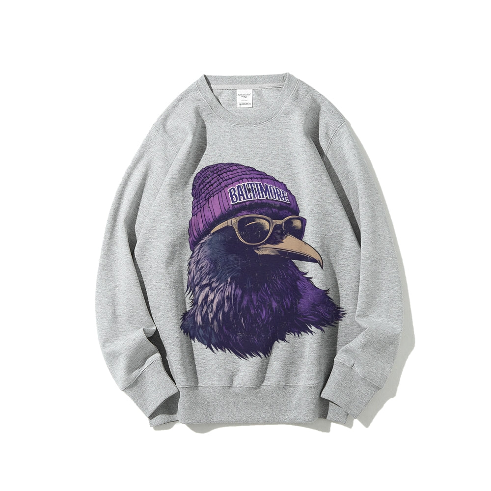 Casual Crewneck Sweatshirt BALTIMORE