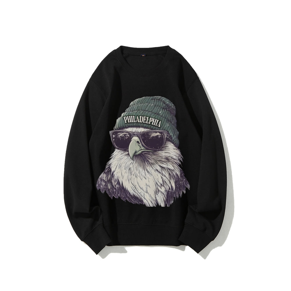Casual Crewneck Sweatshirt PHILADELPHIA