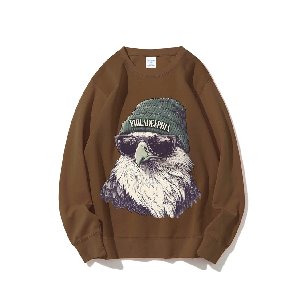Casual Crewneck Sweatshirt PHILADELPHIA