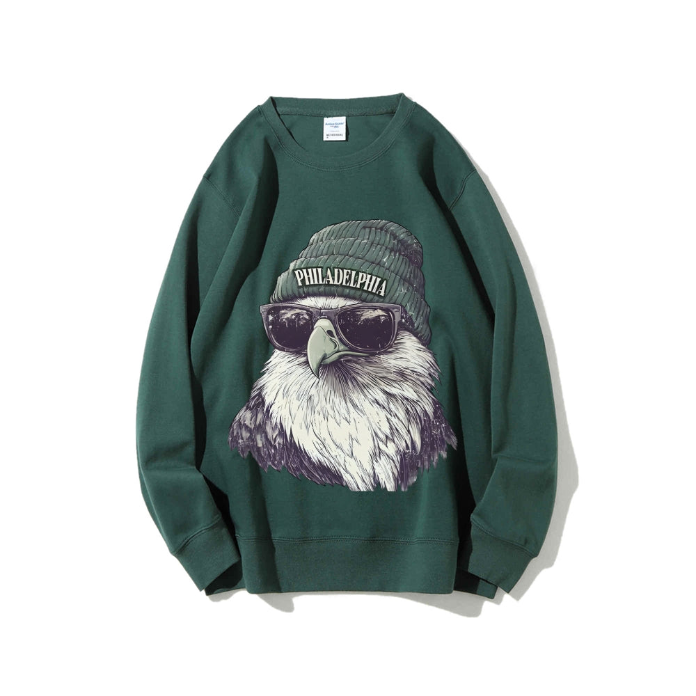 Casual Crewneck Sweatshirt PHILADELPHIA