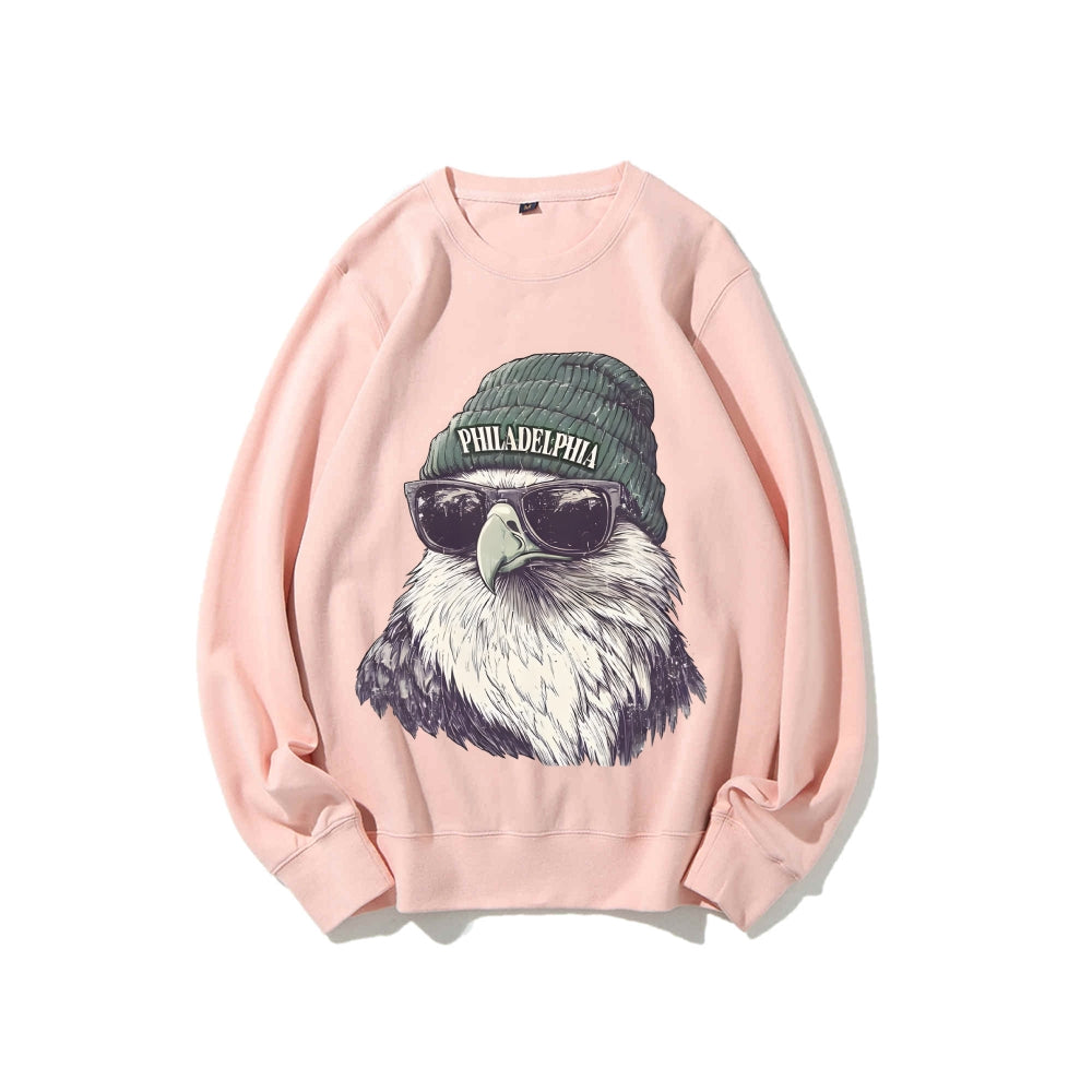 Casual Crewneck Sweatshirt PHILADELPHIA