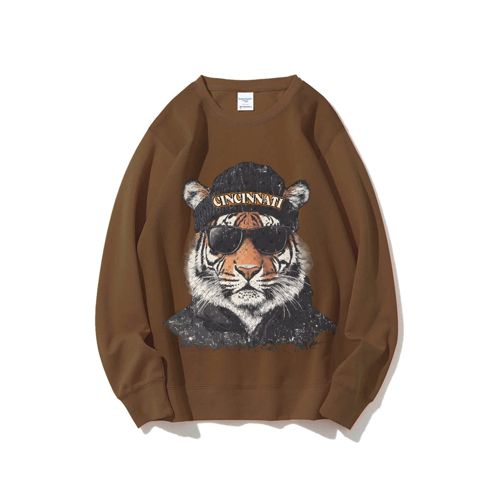 Casual Crewneck Sweatshirt CINCINNATI