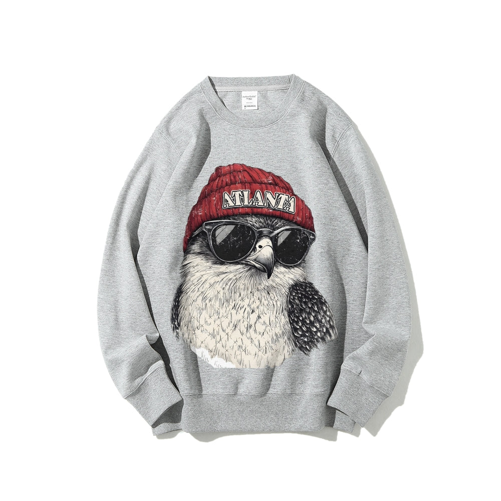 Casual Crewneck Sweatshirt ATLANTA