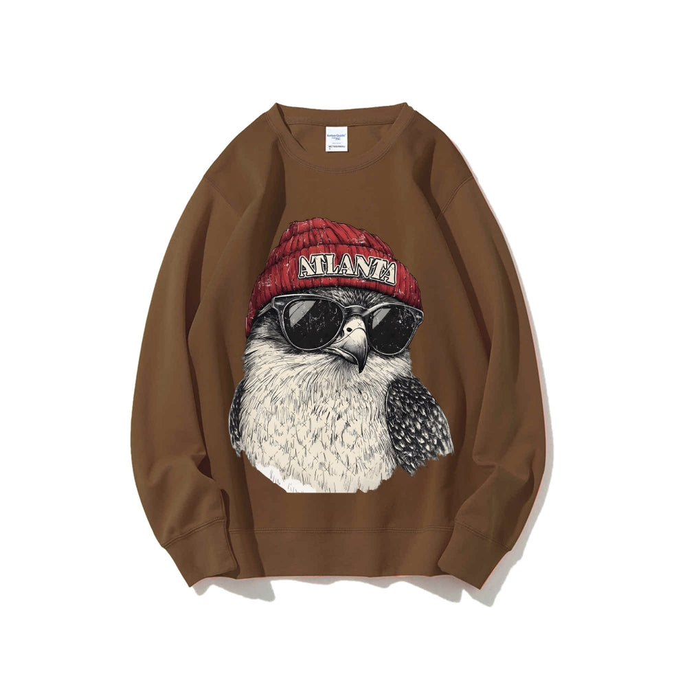 Casual Crewneck Sweatshirt ATLANTA