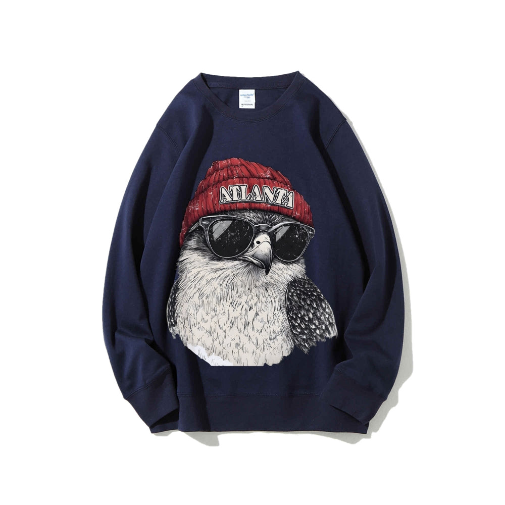 Casual Crewneck Sweatshirt ATLANTA