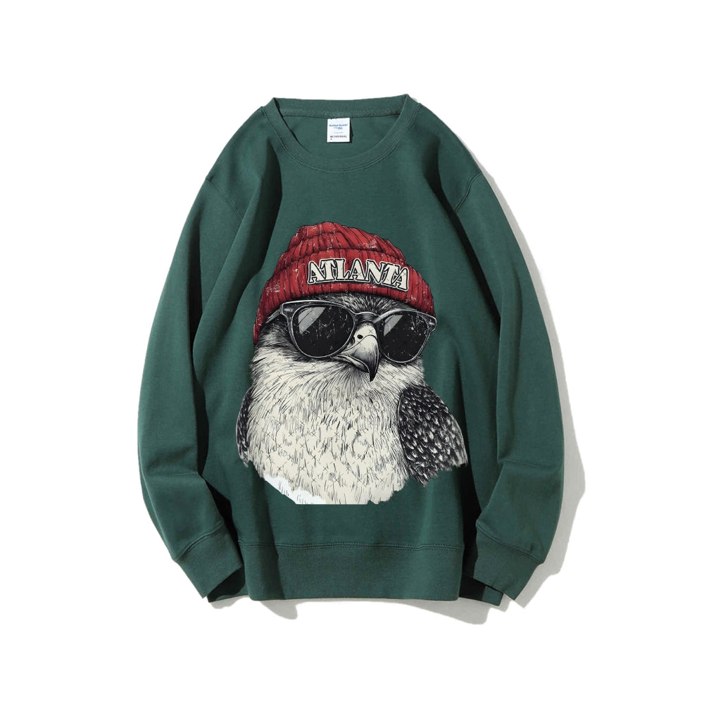 Casual Crewneck Sweatshirt ATLANTA