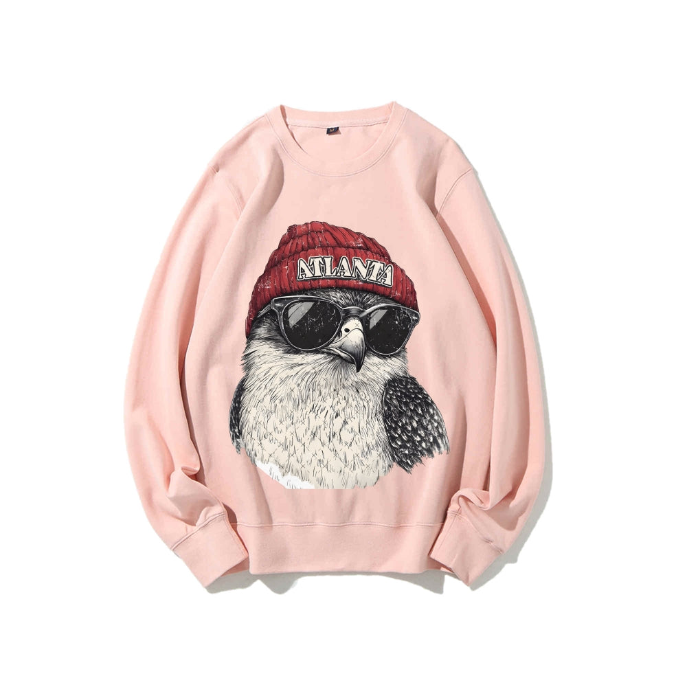 Casual Crewneck Sweatshirt ATLANTA