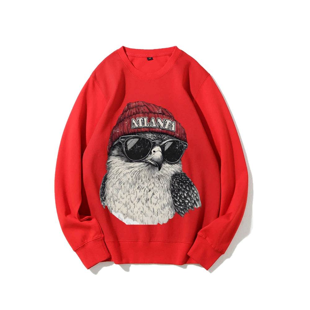 Casual Crewneck Sweatshirt ATLANTA