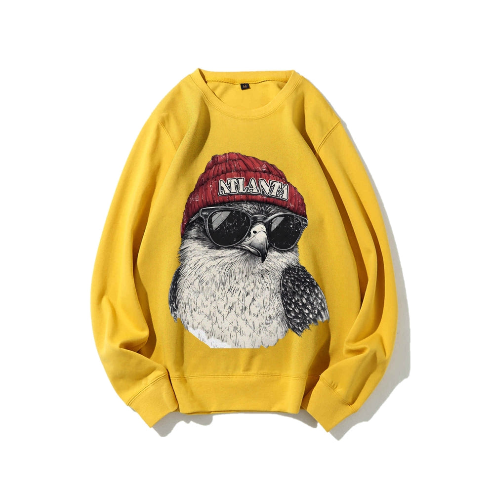 Casual Crewneck Sweatshirt ATLANTA