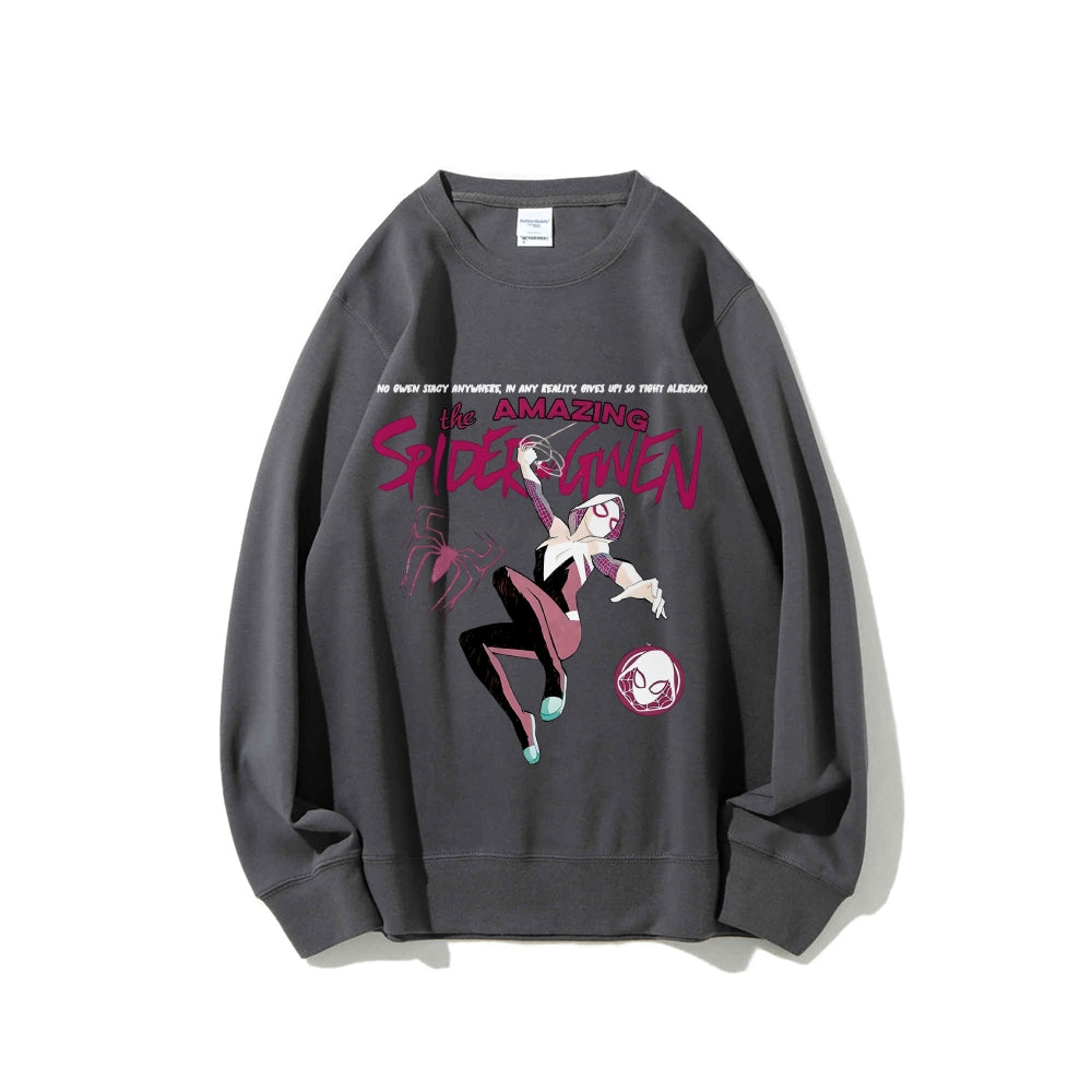 Casual Crewneck Sweatshirt Spider-Man
