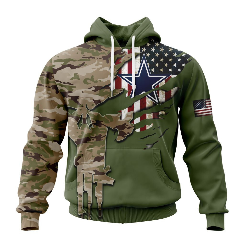 Dallas Cowboys | Special Camo Design For Veterans Day