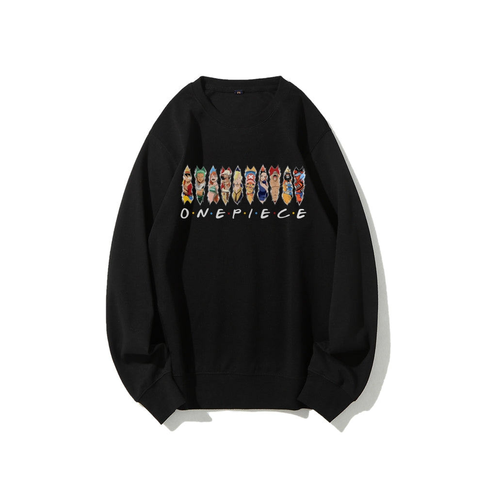 Casual Crewneck Sweatshirt One Piece