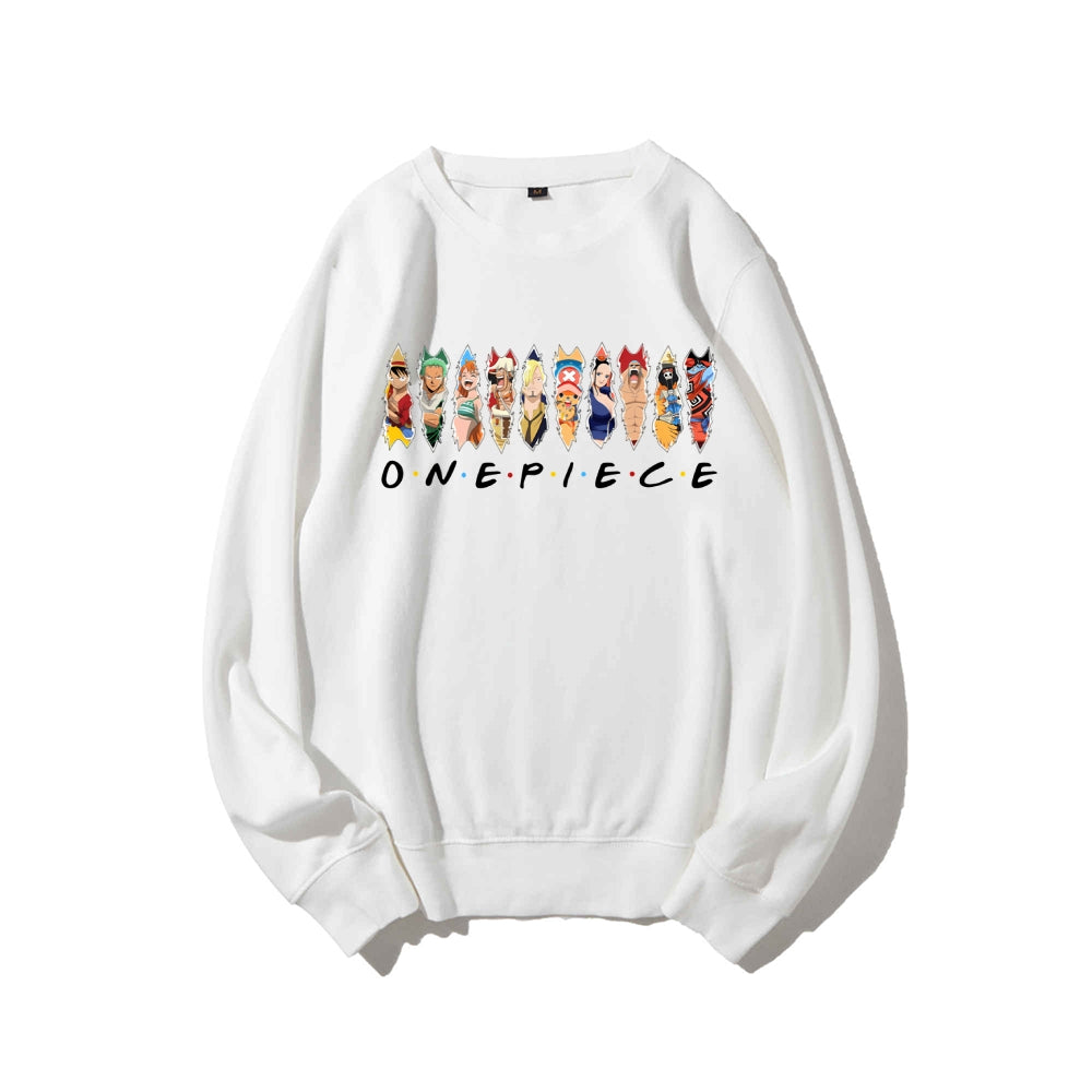 Casual Crewneck Sweatshirt One Piece