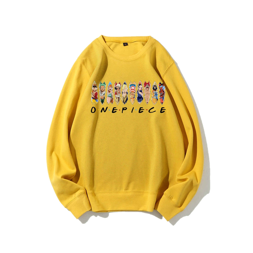 Casual Crewneck Sweatshirt One Piece