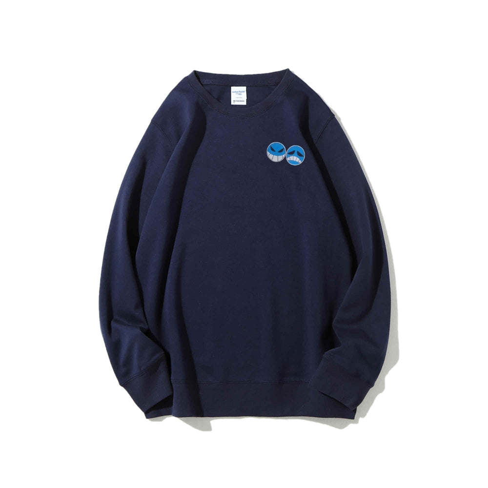 Casual Crewneck Sweatshirt One Piece