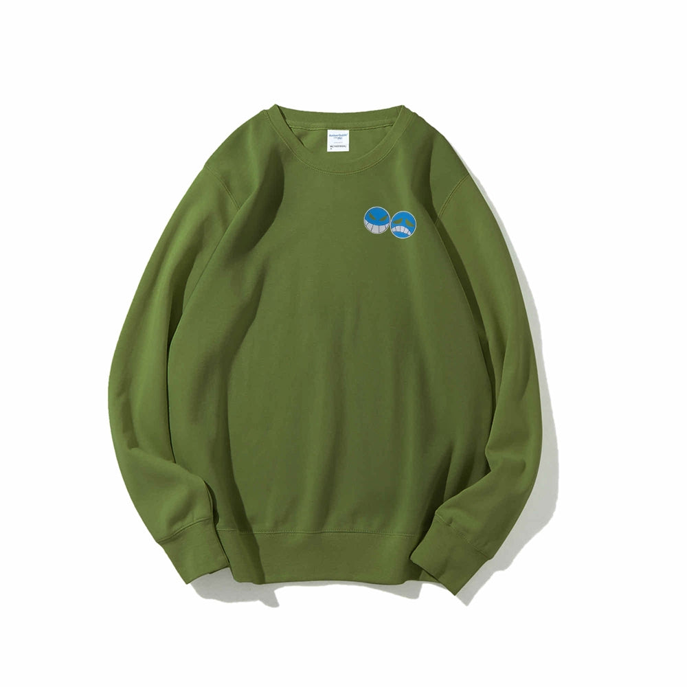 Casual Crewneck Sweatshirt One Piece