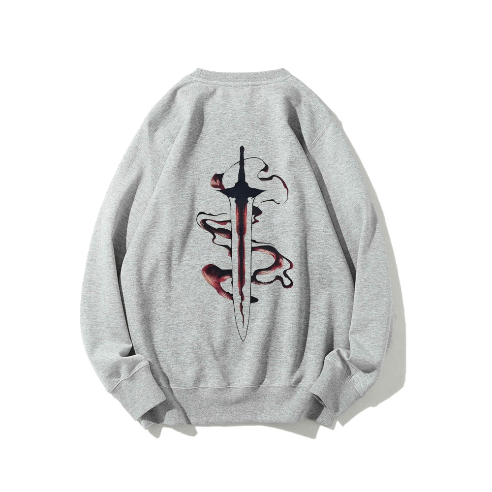 Casual Crewneck Sweatshirt Arise