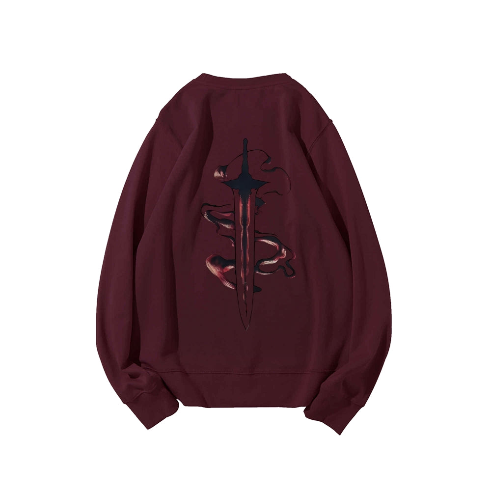 Casual Crewneck Sweatshirt Arise