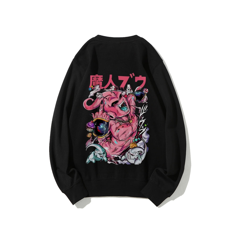 Casual Crewneck Sweatshirt Buu