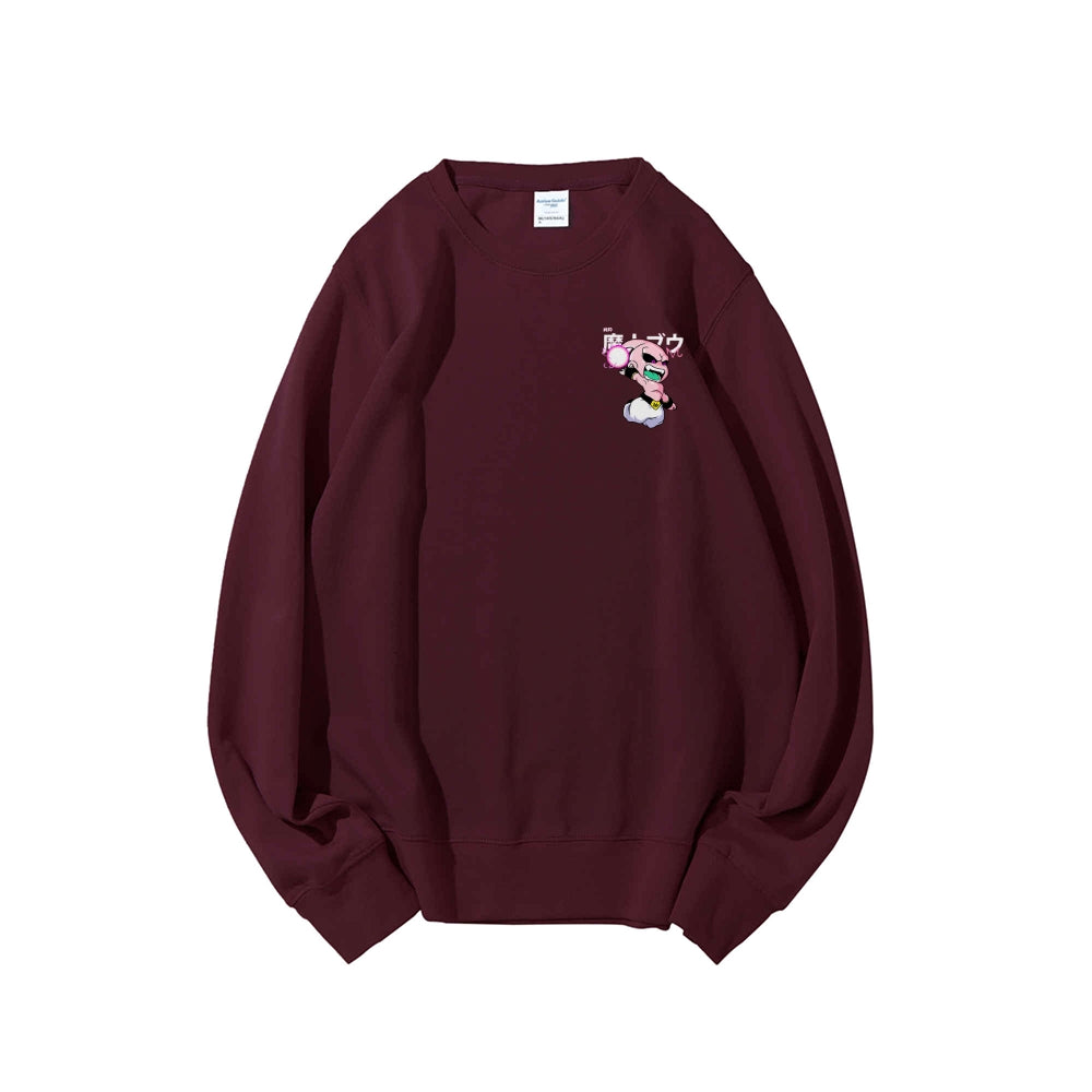 Casual Crewneck Sweatshirt Buu