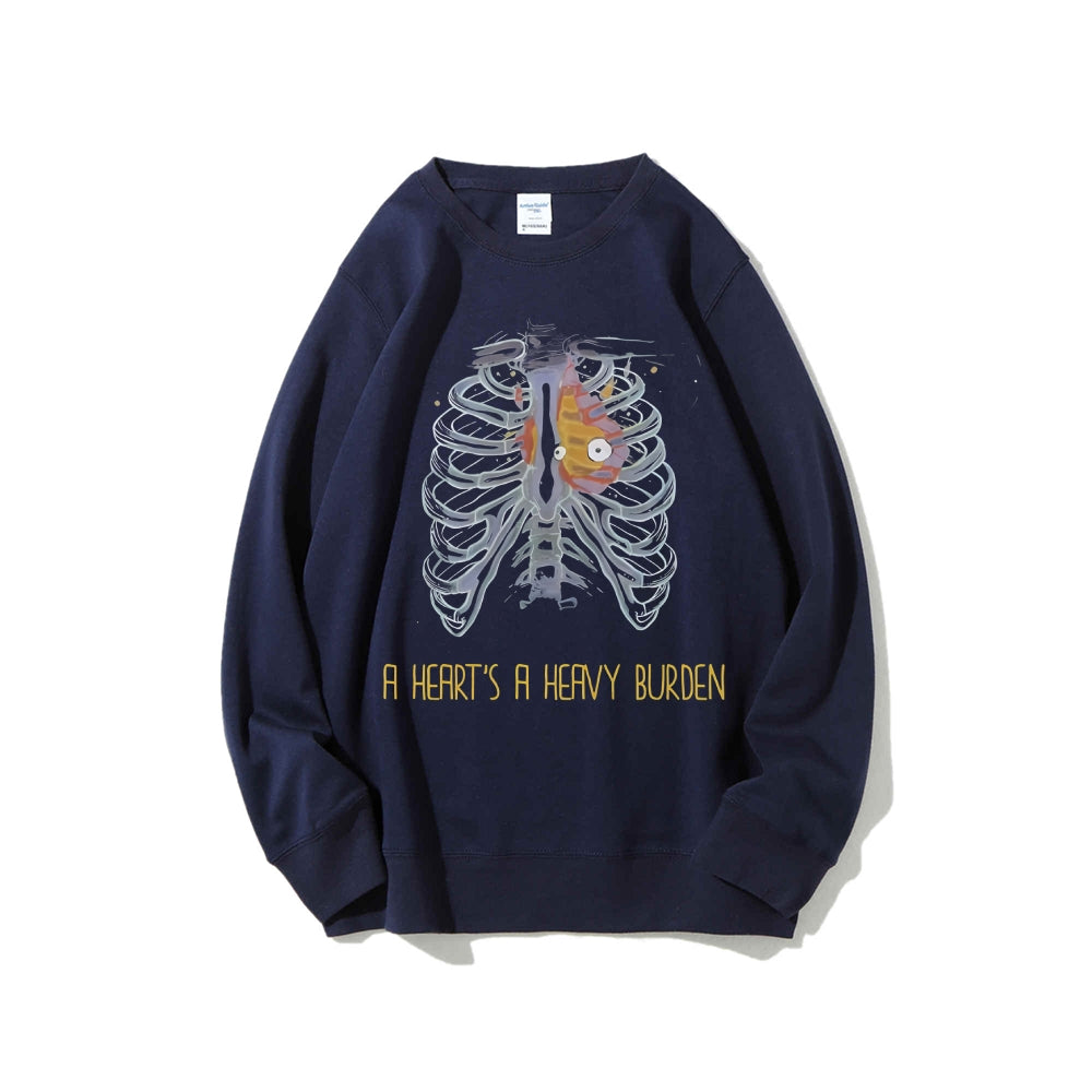 Casual Crewneck Sweatshirt Howl's Moving Castle