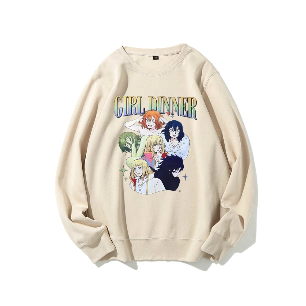 Casual Crewneck Sweatshirt