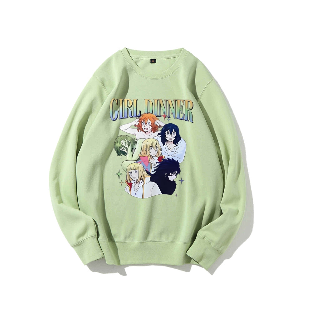 Casual Crewneck Sweatshirt