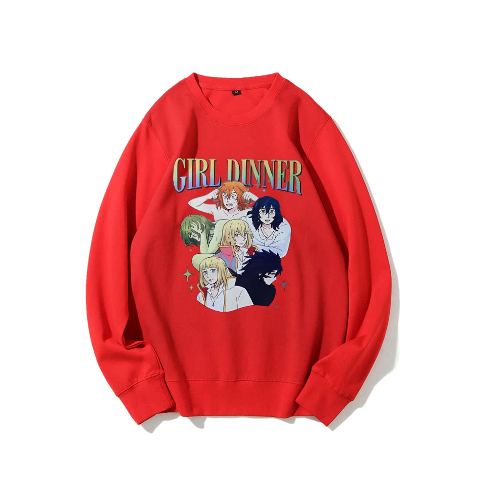 Casual Crewneck Sweatshirt