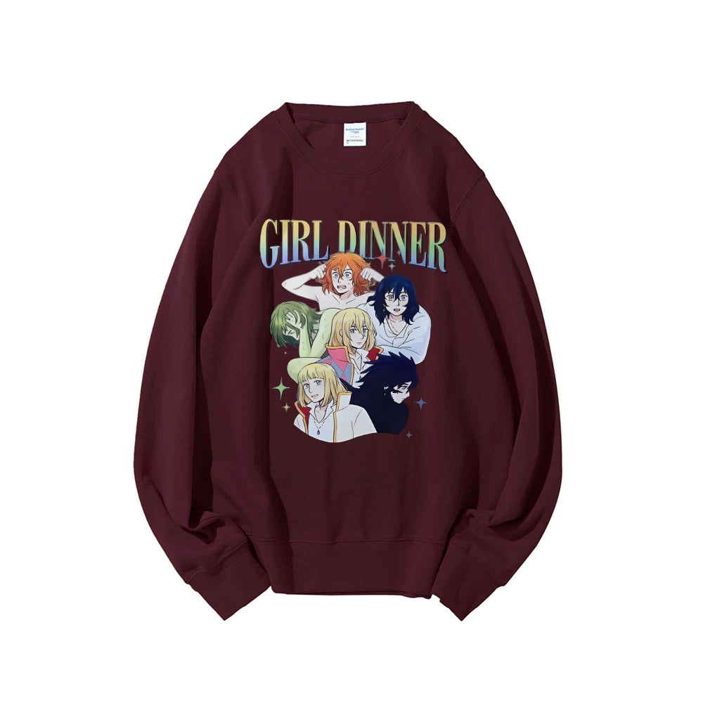 Casual Crewneck Sweatshirt
