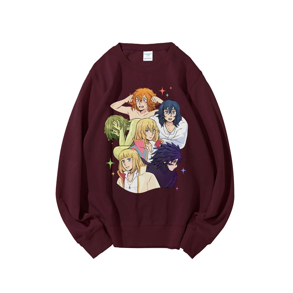 Casual Crewneck Sweatshirt