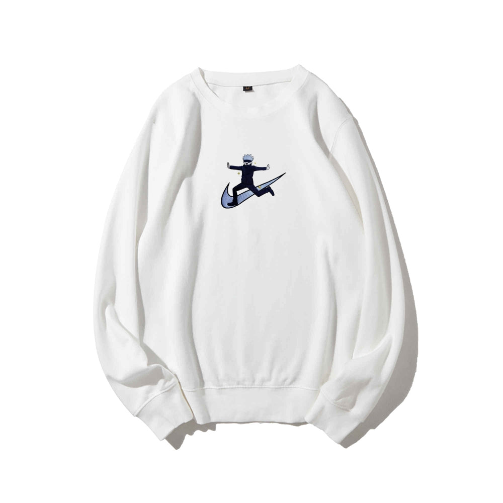 Jujutsu Kaisen pure cotton unisex anime embroidered sweatshirt