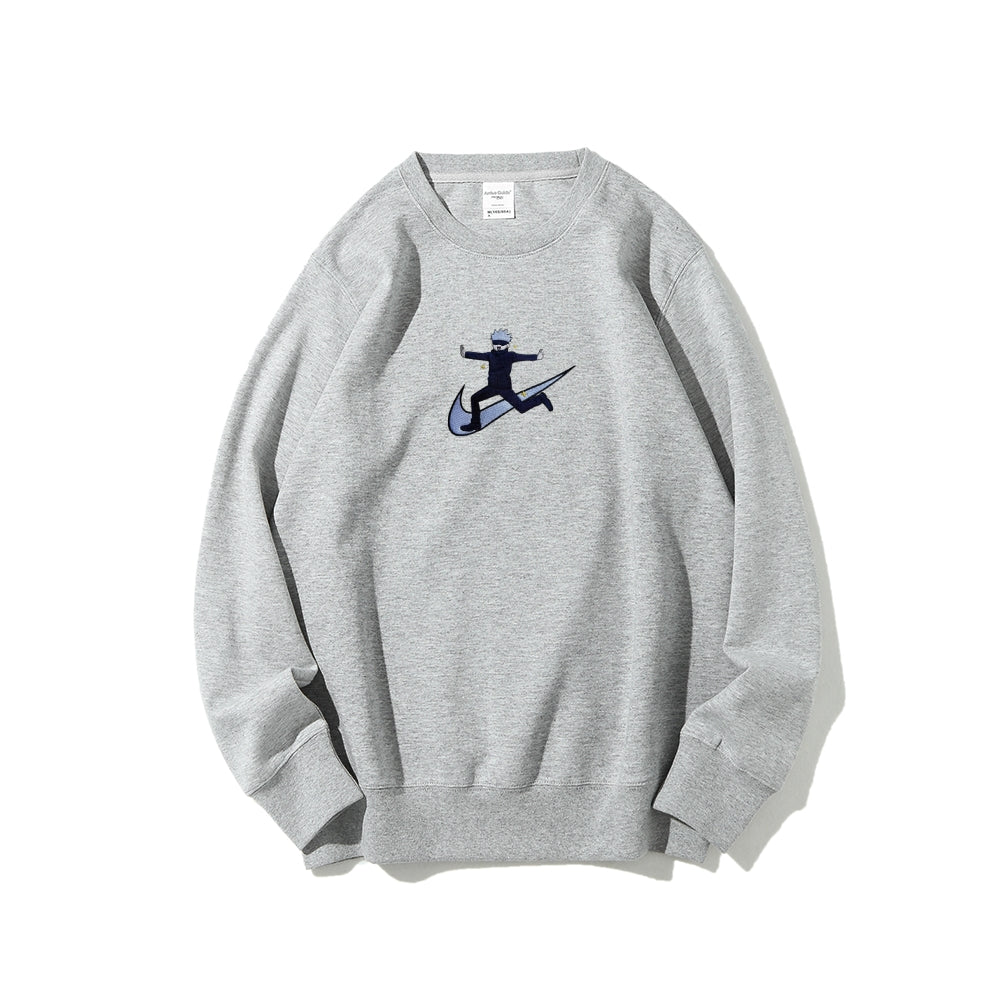 Jujutsu Kaisen pure cotton unisex anime embroidered sweatshirt