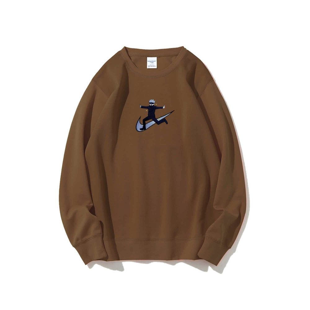 Jujutsu Kaisen pure cotton unisex anime embroidered sweatshirt